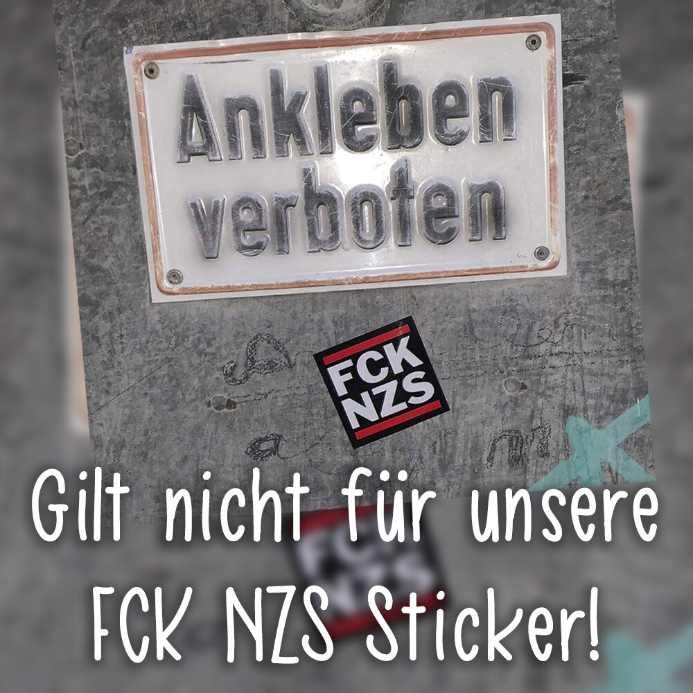 FCK NZS Sticker