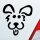Hund Dog Animal Tier Süß Comic Auto Aufkleber Sticker Heckscheibenaufkleber