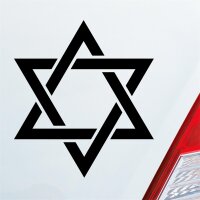 Judentum Star Zeichen Symbol Stern Auto Aufkleber Sticker...