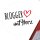 Aufkleber Blogger mit Herz Sticker 10cm