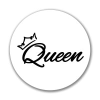 Aufkleber Queen Krone Sticker 10cm
