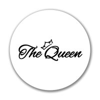 Aufkleber The Queen Krone Sticker 10cm