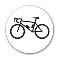 Aufkleber Bike Fahrrad Sticker 10cm
