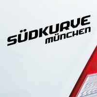 Südkurve München Fussball Bayern Auto Aufkleber Sticker Heckscheibenaufkleber