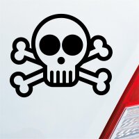 Totenkopf Piraten Pirat Tuning Skull Dead Auto Aufkleber...