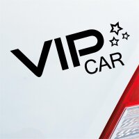 VIP Car V.I.P. Stern Auto Aufkleber Sticker Heckscheibenaufkleber