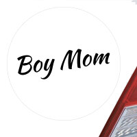 Aufkleber Boy Mom Schriftzug Sticker 10cm