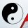 Yin und Yang Symbol KFZ Auto Aufkleber Sticker Heckscheibenaufkleber