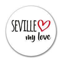 Aufkleber Seville my love Sticker 10cm