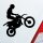 Motorcross Motorrad Bike Tuning Auto Aufkleber Sticker Heckscheibenaufkleber