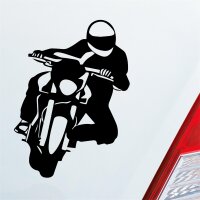 Motorrad Biker Mopped Auto Aufkleber Sticker...