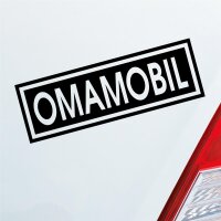 Omamobil Oma Opa Enkel Familie Liebe Auto Aufkleber Sticker Heckscheibenaufkleber