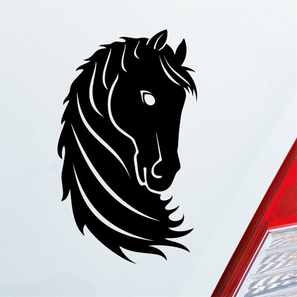 Pferd Horse Pony Pferdeliebhaber Reiten Auto Aufkleber Sticker Heckscheibenaufkleber
