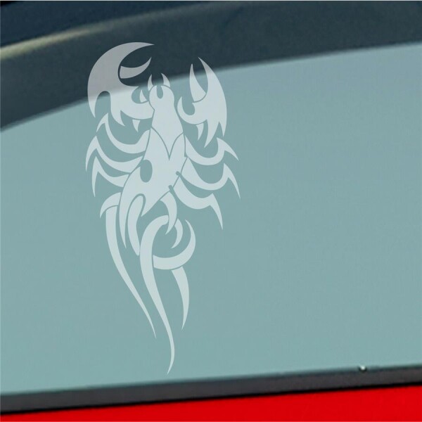 Skorpion Tuning Tribal Sternzeichen Auto Aufkleber Sticker Heckscheibenaufkleber