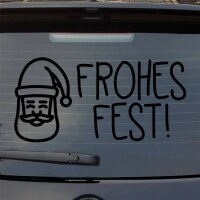 Fohes Fest Santa Claus Weihnachten Christmas Auto...