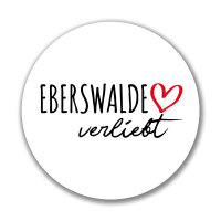 Aufkleber Eberswalde verliebt Sticker 10cm