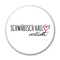 Aufkleber Schwäbisch Hall verliebt Sticker 10cm