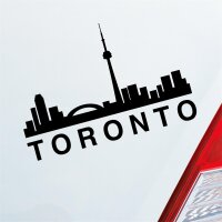 Auto Aufkleber Toronto Stadt City USA Kalifornien State ca. 14 x 10 cm
