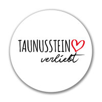 Aufkleber Taunusstein verliebt Sticker 10cm