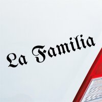 La Familia Die Familie Freunde Friends Car Fun Auto Aufkleber Sticker Heckscheibenaufkleber