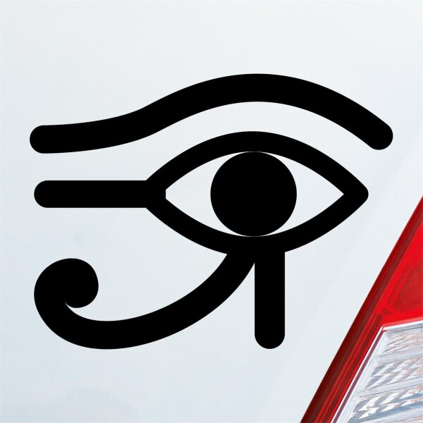 Horusauge Udjat-Auge Auge Eye Ägypten Egypt Car Auto Aufkleber Sticker Heckscheibenaufkleber