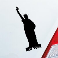 Auto Aufkleber Freiheitsstatue New York Statue of Liberty Car