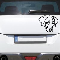 Labrador LABI Labbi Hund Dog Hundekopf Hundefreund Auto...