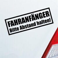 Achtung Fahranfänger Spruch Fahrschule Auto...