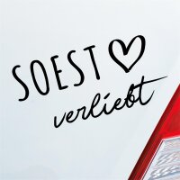 Hansestadt Soest verliebt Herz Stadt Heimat Liebe Car...