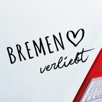 Bremen verliebt Herz Stadt Heimat Liebe Car Auto...