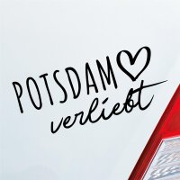 Potsdam verliebt Herz Stadt Heimat Liebe Car Auto...
