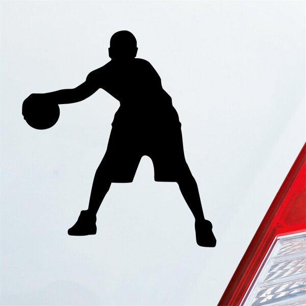 Basketballer Basketball Sport DBB NBA Auto Aufkleber Sticker Heckscheibenaufkleber