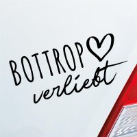Bottrop verliebt Herz Stadt Heimat Liebe Car Auto...