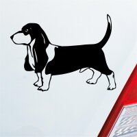 Beagle Hund Dog Animal Tier Car Auto Aufkleber Sticker...