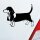 Beagle Hund Dog Animal Tier Car Auto Aufkleber Sticker Heckscheibenaufkleber