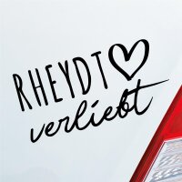 Rheydt verliebt Herz Stadt Heimat Liebe Car Auto...