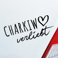 Charkiw verliebt Herz Stadt Heimat Liebe Car Auto...