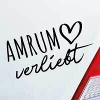 Amrum verliebt Herz Insel Nordsee Liebe Car Auto...
