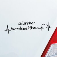 Auto Aufkleber Wurster Nordseeküste Fun Sticker...