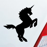Einhorn Last Unicorn Pferd Pony Auto Aufkleber Sticker Heckscheibenaufkleber