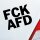 F*ck AfD Gegen Nazis Antifa Auto Aufkleber Sticker Heckscheibenaufkleber