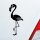 Flamingo Vogel Tier Bird KFZ Car Auto Aufkleber Sticker Heckscheibenaufkleber