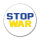 Aufkleber Stop War Liebe Sticker 10cm